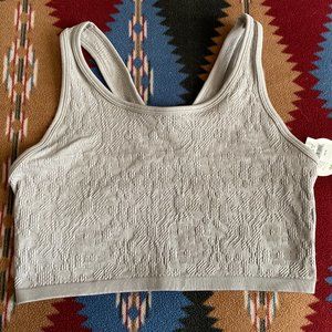 NEVER WORN Aerie Seamless Floral Racerback Sports Bra